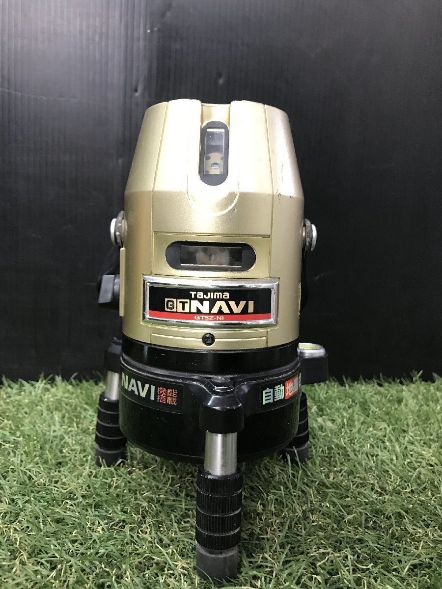 【中古品】TAJIMA(タジマ) 赤レーザー墨出し器 GT5Z-NI 受光器付　/　ITLVAFSSY25G　H70_画像2