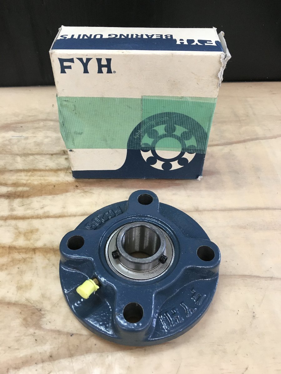 【中古品】FYH(日本ピローブロック) 鋳鉄製印ろう付丸フランジ形ユニット UCFC205J　/　IT7PCZ91OKRW　H83_画像6