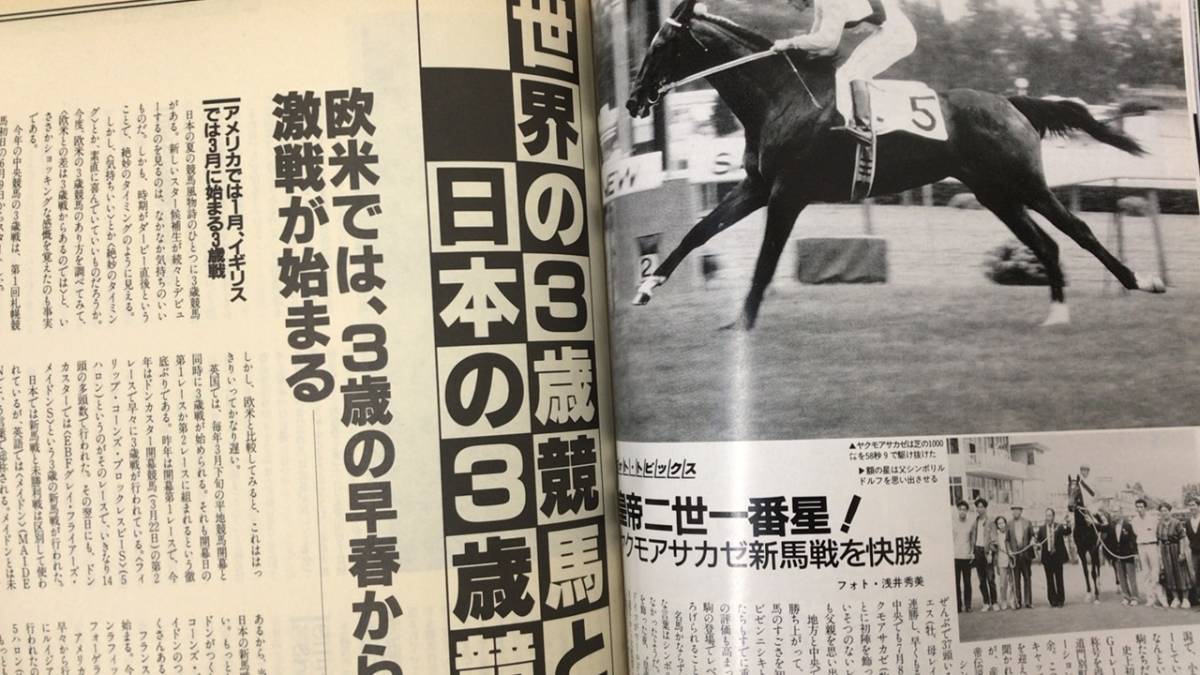 #L『優駿』まとめて 計49冊セット●日本中央競馬会●1986年~1996年発行のうち●検)天皇賞GI有馬記念菊花賞JRAまとめ売り_画像7