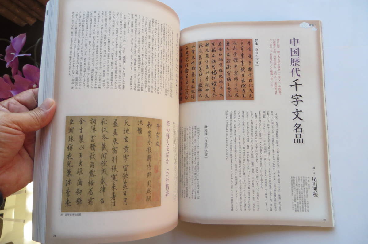 8779 墨 2018年3・4月号 251号 特集 千字文 1000字の森羅万象　芸術新聞社_画像6