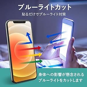 ベルモンド 新型 iPad mini (第6世代 2021年) 2021年 ブルーライトカット フィルム 日本製フィルム 保護フィ_画像3