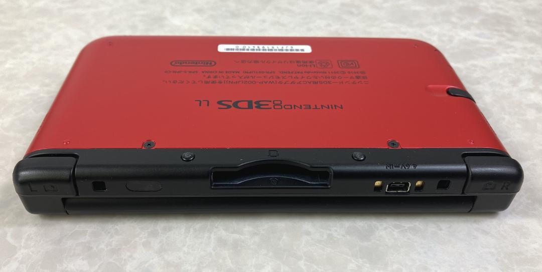 美品☆NINTENDO ニンテンドー 3DS LL レッド × ブラック_画像4