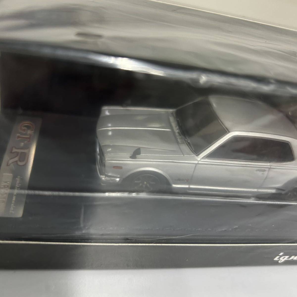 未使用ignition model Nissan Skyline 2000 GT-R (KPGC10) SILVER イグニッションモデル ミニカー　日産 1/43 0229_画像3