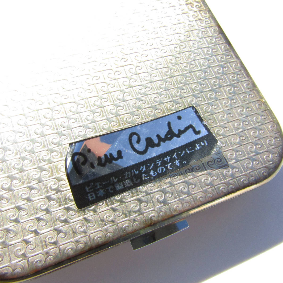 ★70s 「Pierre Cardin」 Vintage compact powder case_画像9