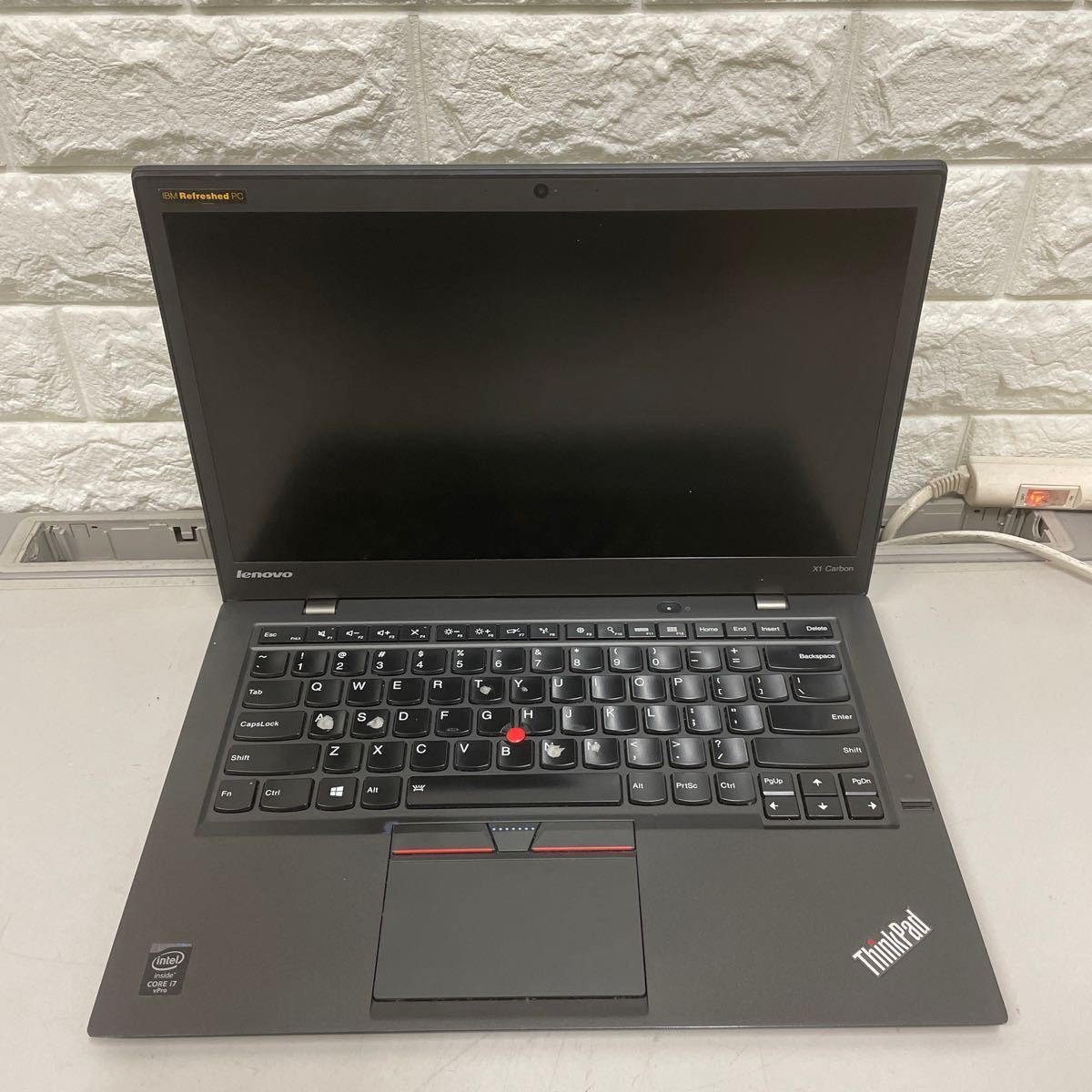 コ30 Lenovo ThinkPad x1 CARBON Core i7 5600U メモリ8GB_画像1