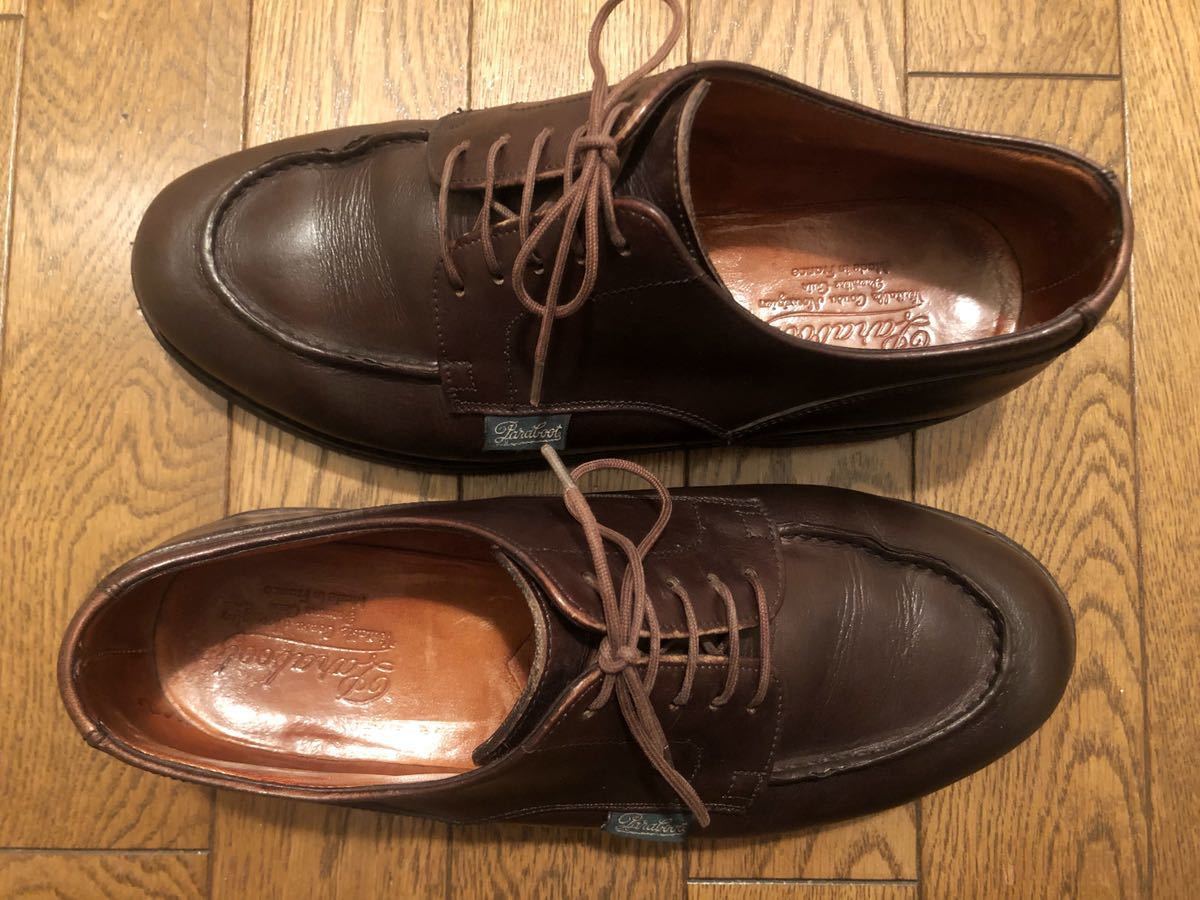 98年製旧デカタグアメ色インソール★PARABOOT シャンボード リスレザー サイズ6.5(CHAMBORD パラブーツ ミカエル REIMS ウィリアム William_画像4