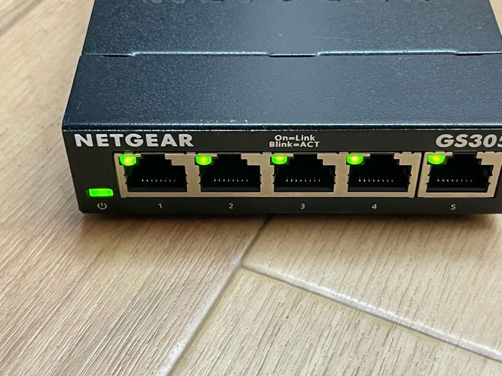 NETGEAR スイッチングハブ 5ポート GS305_画像4