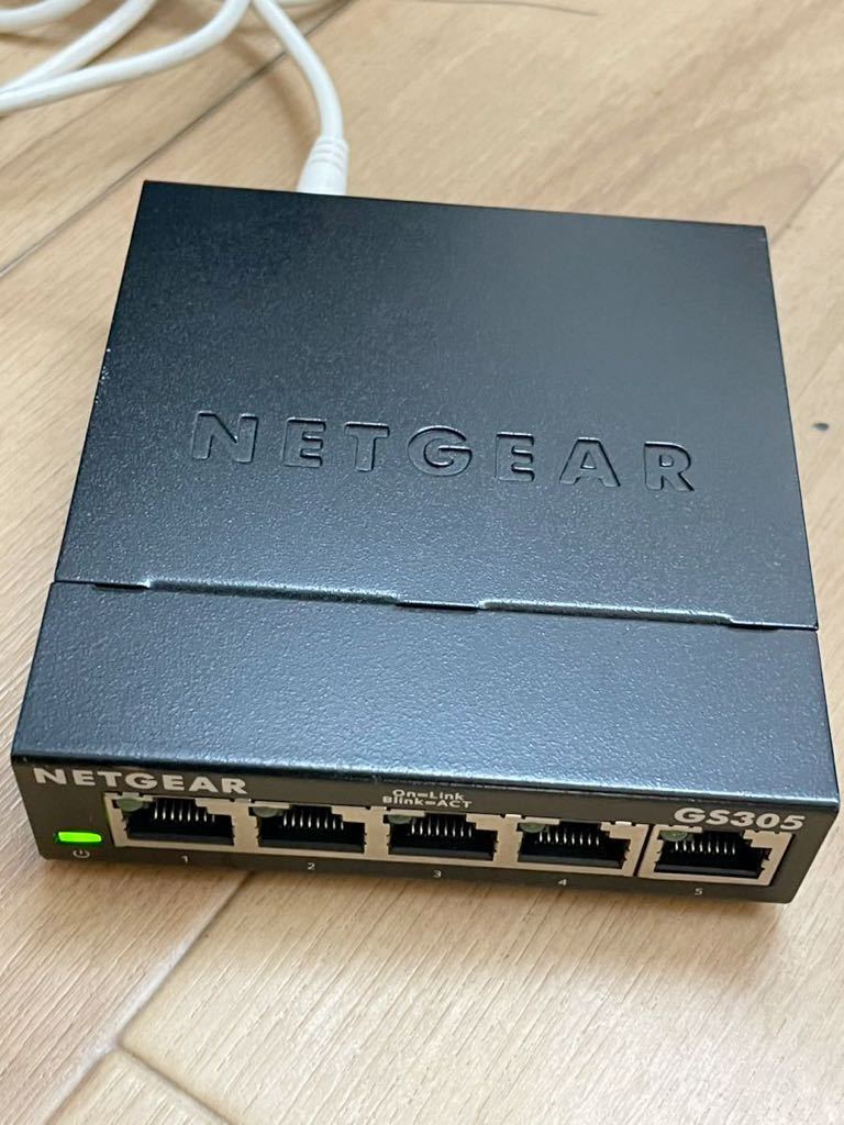 NETGEAR スイッチングハブ 5ポート GS305_画像1