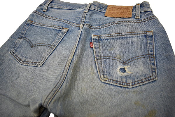 501-1415★LEVI'S リーバイス 501-0006★80s 515 アメリカ USA製 ヴィンテージ デニム ストレート ジーンズ W31_画像6