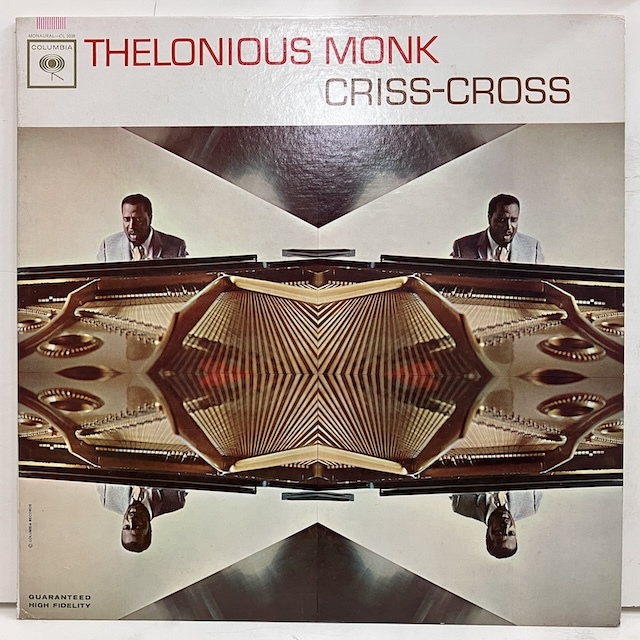 ●即決LP Thelonious Monk / Criss Cross cl2038 j39593 米オリジナル、2eye Mono _画像1
