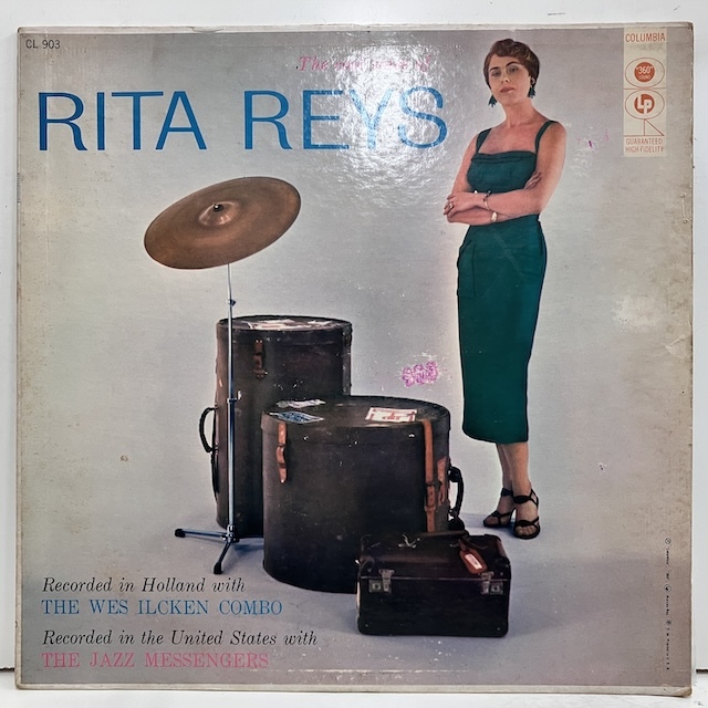 ●即決VOCAL LP Rita Reys / the Cool Voice cl903 jv5981 当時の米盤、6eye Dg Mono リタ・ライス_画像1