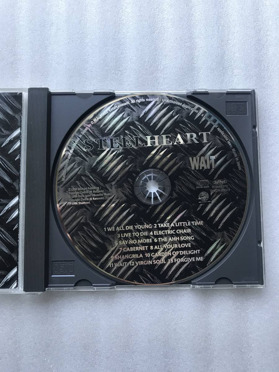 【ハードロック特集】STEELHEART スチールハート WAIT ウエイト 貴重な 日本盤帯付 中古 CD セル版 他多数出品中