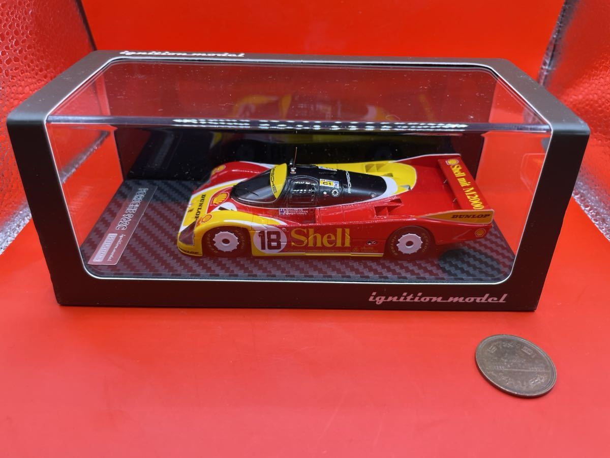 【新品激レア】 IG-MODEL 1/43 ignition model イグニッションモデル PORSCHE 962C #19 1988 Le Mans Shell 黄 赤 _画像1