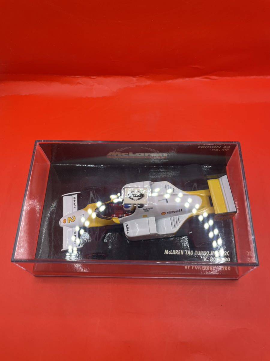 【新品激レア】 ミニチャンプス MINICHAMPS 1/43 McLaren TAG TURBO MP4/2C GP PORTUGAL 1986 K.ROSBERG ケケ・ロズベルグ マクラーレン_画像5