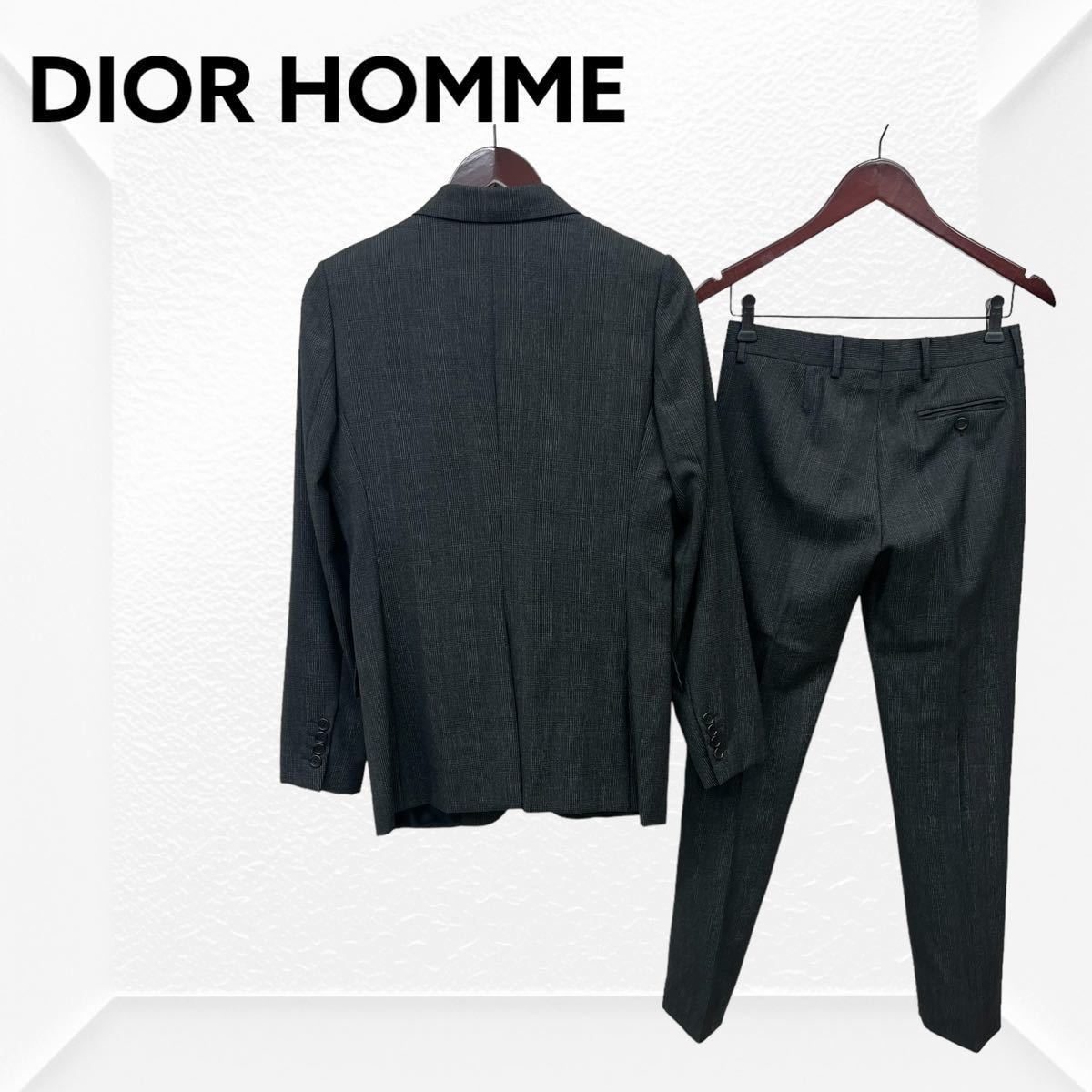 DIOR HOMME ディオールオム 08AW ウール グレンチェック