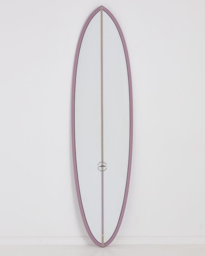 スーパーセール！新品！未使用！ALOHA EZ MID PU CLEAR 6’6” 38.94L ラベンダーシングル&スタビ　_画像1