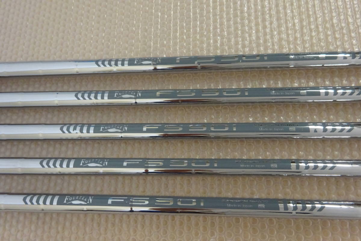 FOURTEEN フォーティーン TB-5 FORGED アイアン2020 #6-PW 5本  FS-90i スチールシャフト(R)★見た目よりもやさし、くアベレージ向けの画像5