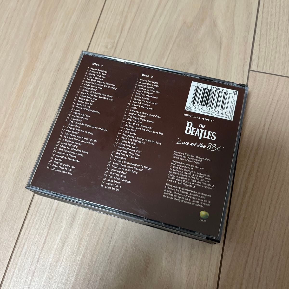 ザ・ビートルズ☆Beatles Live at the BBC 2CD 輸入盤