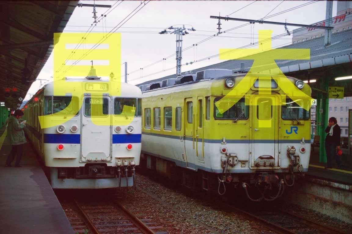 ☆90～00年代鉄道10jpgCD[キハ23・28・58広島色(下関駅)、急行みよし(広島駅)]_DP0810