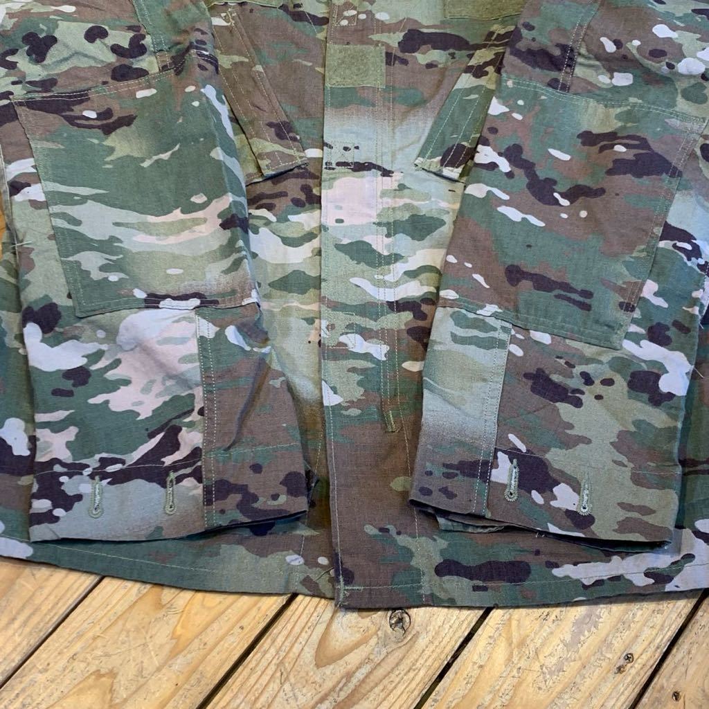新品 マルチカムシャツジャケット メンズ Medium-Regularサイズ ミリタリー U.S.ARMY 軍物 米軍 長袖 サバゲー タグ付き未使用品 J3279_画像7