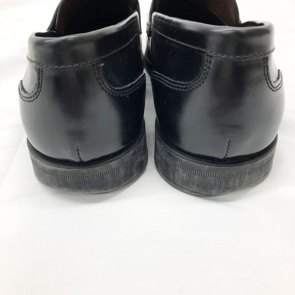 GIANCARLO MORELLI ジャンカルロモレリ メンズ ローファー コインローファー 革靴 レザー シューズ ブラック 黒 26.0cm 紳士_画像4