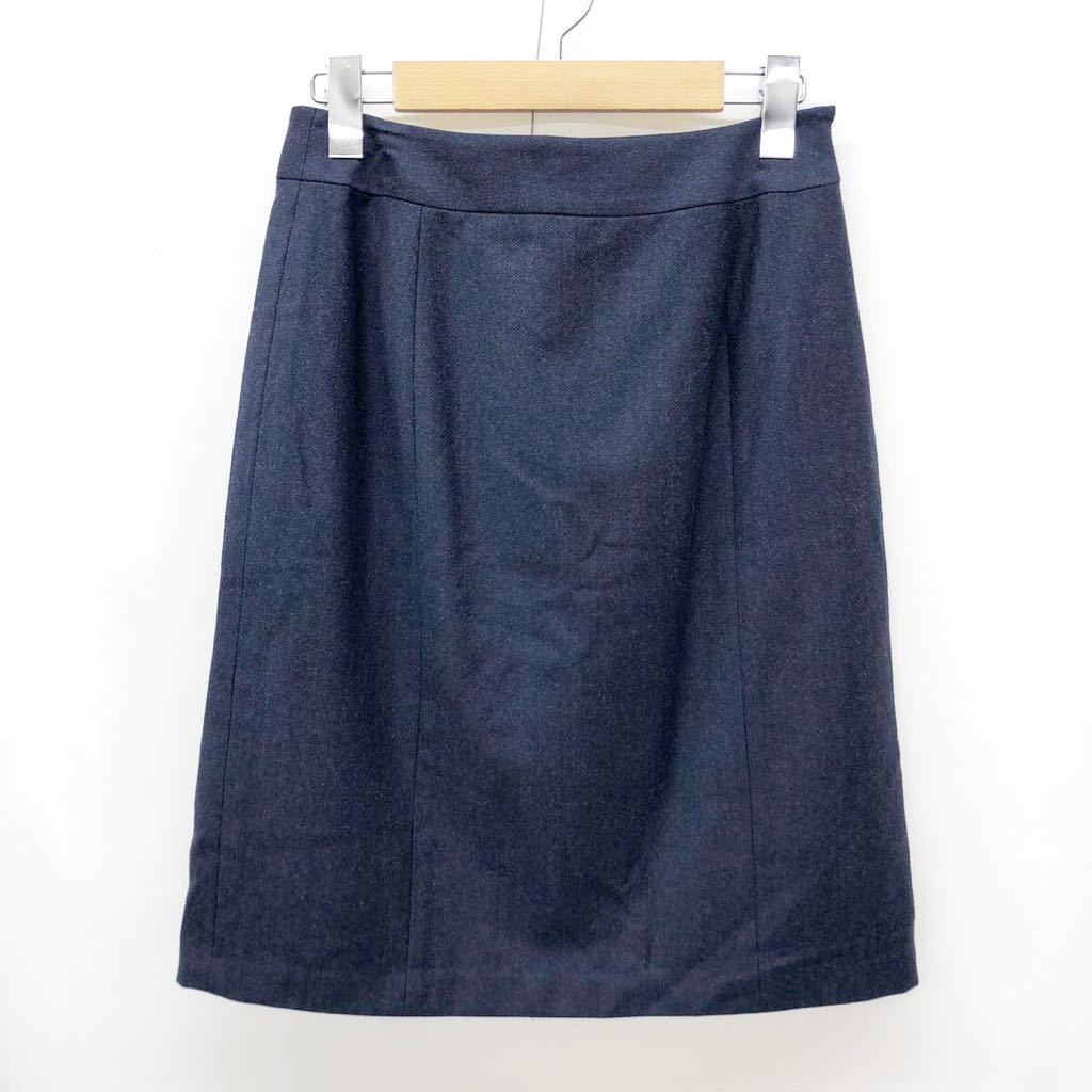 SUIT SELECT костюм select marzotto ткань SUPER110\'S юбка костюм выставить жакет необшитый на спине юбка темно-синий темно-синий 11 номер L 67cm