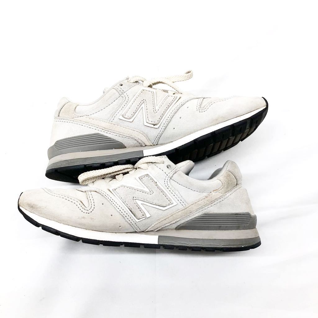 New balance ニューバランス スニーカー 靴 CM996WN2 定価¥16,280 オールスウェード ヘリテージカラー グレー 23cm_画像6