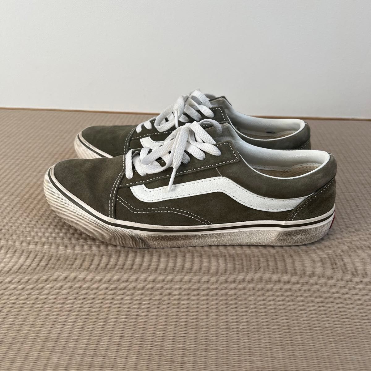 VANS【バンズ】 オールドスクール V36CF  カーキ　26.5cm