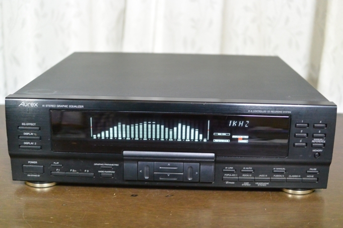 Yahoo!オークション - Aurex グラフィックイコライザー SJ-V570EQ Yahoo!オークション - Aurex グラフィックイコライザー SJ-V570EQ