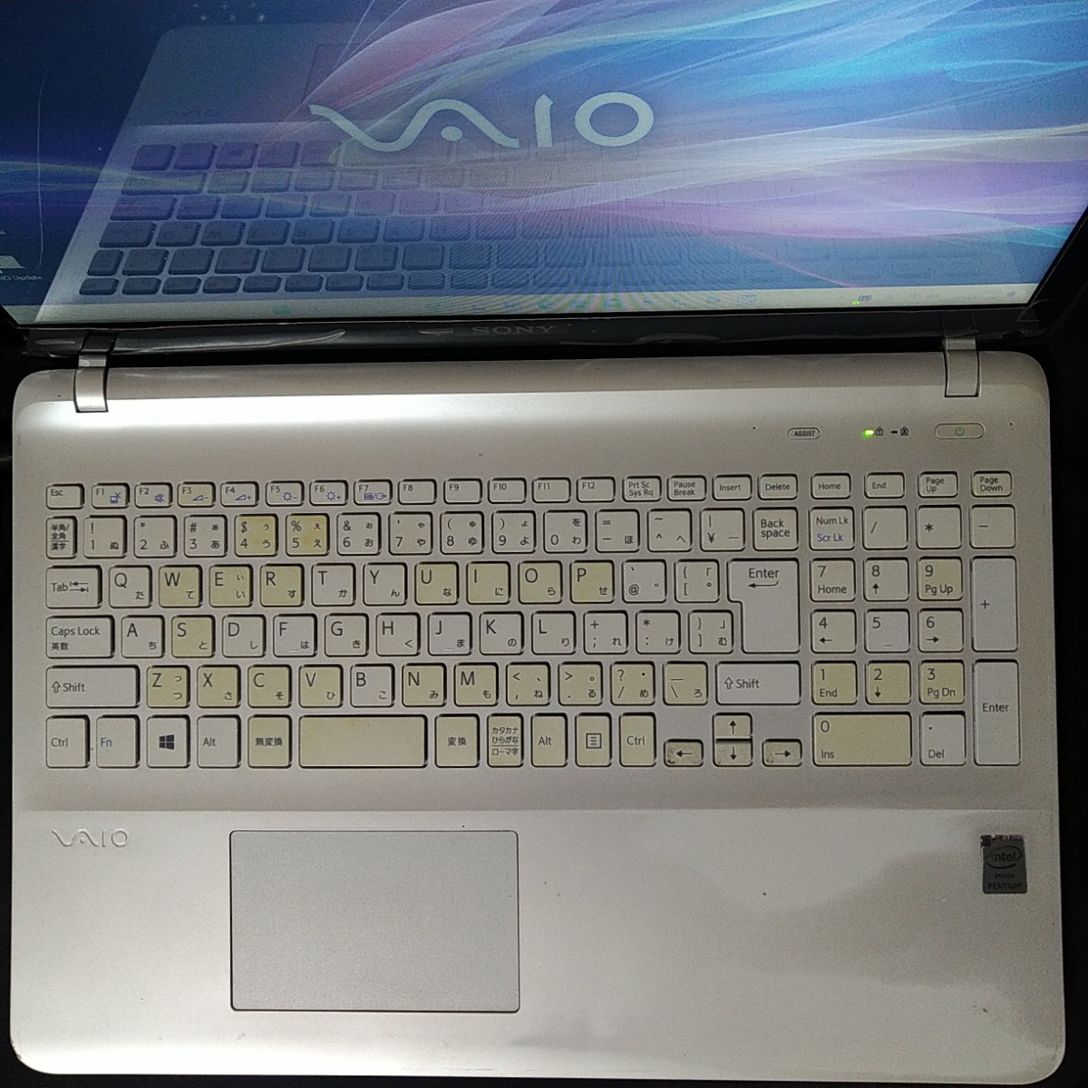 SONY VAIO Fit15E SVF15317DJW 8GB 1TB Windows11最新バージョン23H2 VAIOアプリ DVD視聴 アプリ111個 純正ACアダプター_画像5