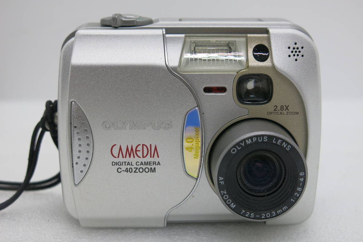 OLYMPUS CAMEDIA C-40 ZOOM デジタルカメラ　OLYMPUS LENS ZOOM 7.25-20.3mm 1:2.8-4.8 【ANK034】_画像5