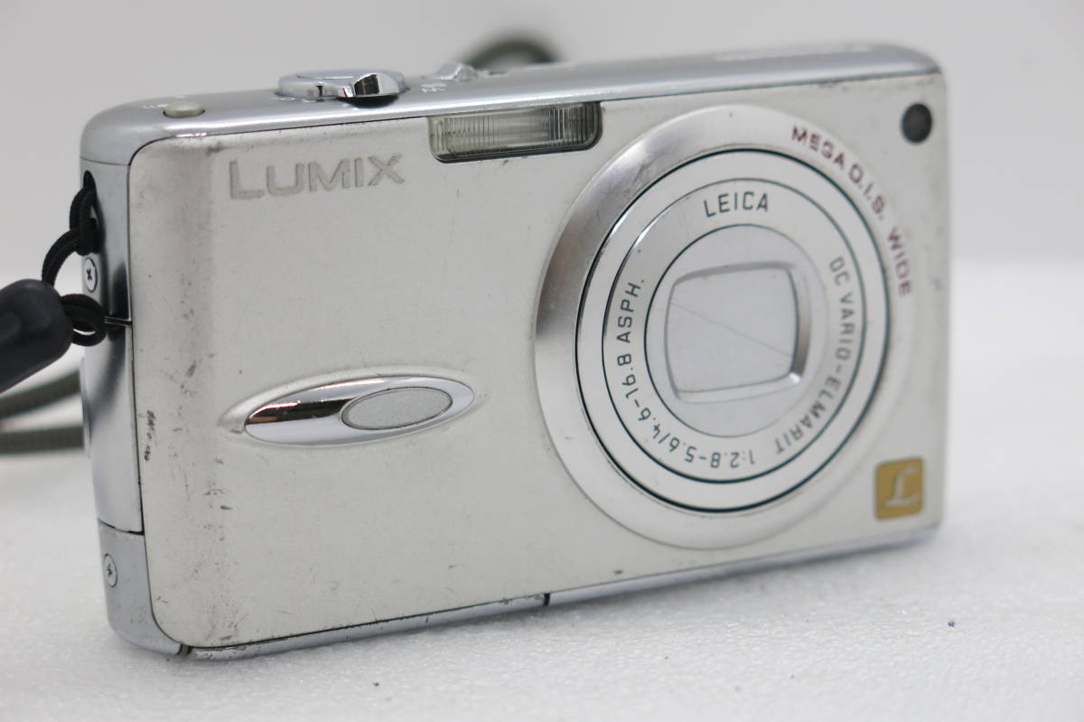 Panasonic LUMIOX DMC-FX01 デジタルカメラ MEGA 0.1s WIDE 1:2.8-16.8 ASPH 【ANK060】_画像5