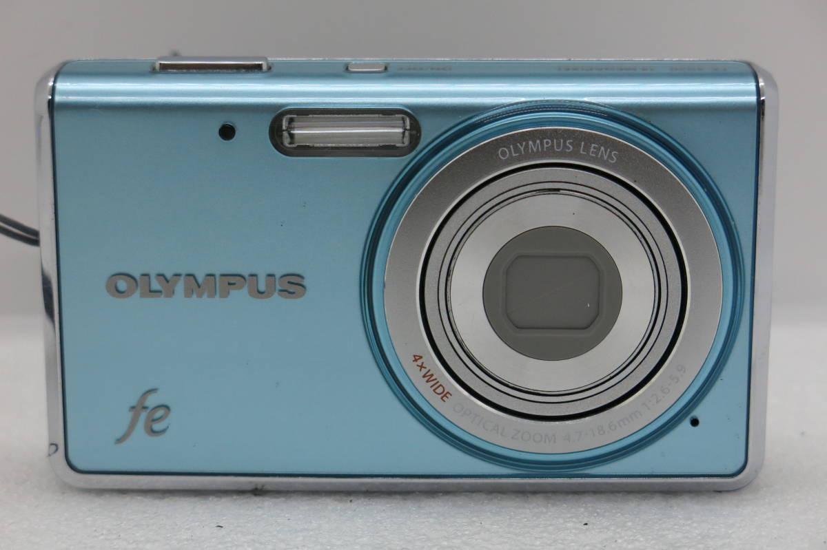 OLYMPUS FE-4020 デジタルカメラ 4x WIDE OPTICAL ZOOM 4.7-18.6mm 1:2.6-5.9 【ANF034】_画像2