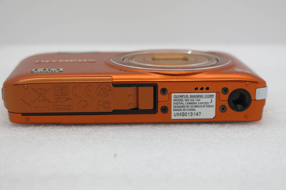 OLYMPUS VG145 デジタルカメラ 14MEGA PIXEL 5x WIDE OPTICAL ZOOM 4.7-23.5mm 1:2.8-6.5 【ANF049】_画像5