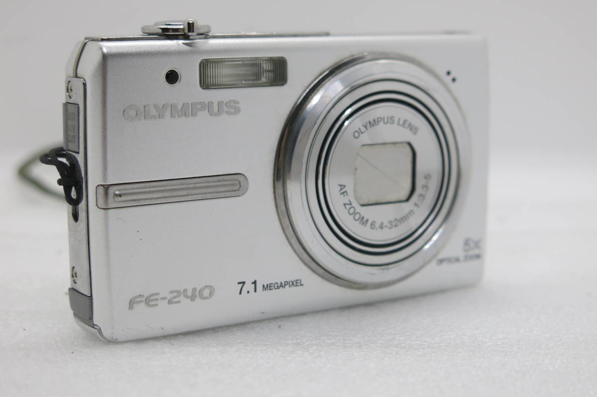 OLYMPUS FE-240 デジタルカメラ 5x OPTICAL ZOOM 6.4-32mm 1:3.3-5.0 【ANF050】_画像6