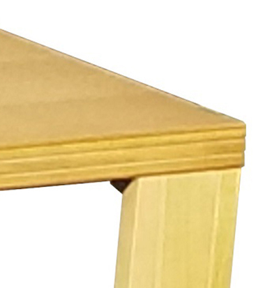 国産座卓 ローテーブル 軽量 折りたたみ座卓 120巾長方形 N-MAJIKARU ナチュラル色 日本製_画像3