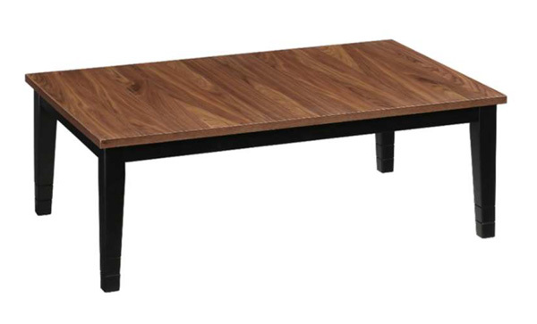 こたつテーブル モダンコタツ ガルド134長方形134幅 オールシーズンコタツ