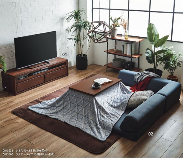  futon имеется котацу стол комплект 120 см ширина прямоугольный kotatsu стол новый японский стиль мир современный натуральный цвет ... стол LEOS. futon комплект 