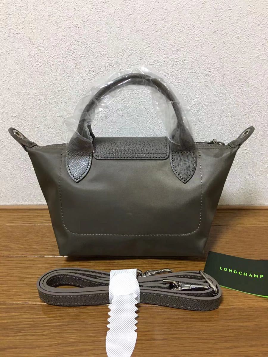 【新品】ロンシャン LONGCHAMP ル　プリアージュ　ネオ　2wayバッグXS トープ_画像2