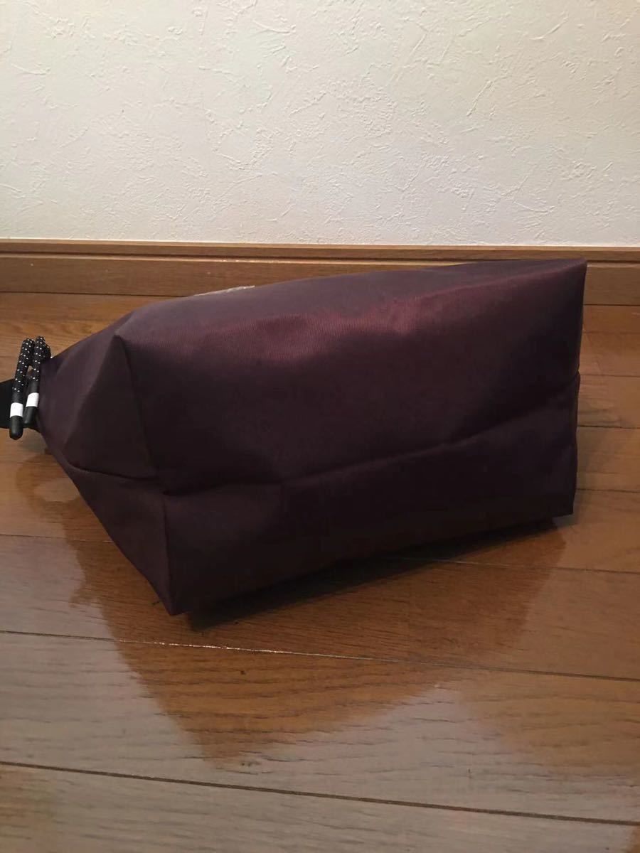 【新品】ロンシャン LONGCHAMP ル　プリアージュ　エナジー　トップハンドルS ワインレッド(バーガンディ)_画像3