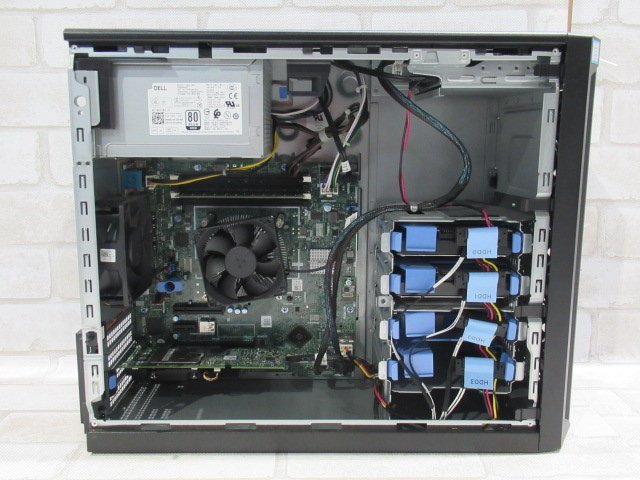 ▲Ω 新DCD 1707m 保証有 Dell PowerEdge T140【 Xeon E-2136 3.3GHz / 16.0GB / HDD:2TB SAS 3.5インチ×2 / OS無 】_画像8