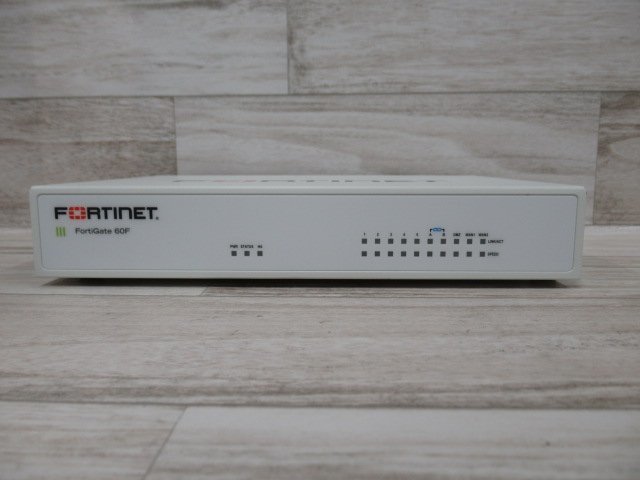 ▲Ω 新FT 0132♪ 保証有 Fortinet【 FG-60F 】FortiGate-60F UTM ライセンス26年10月24日迄 FW：v6.4.6 領収書発行可能_画像2