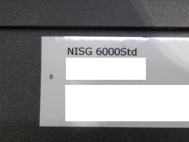 ▲Ω 新Q 0135♪ 保証有 Neusoft【 NISG 6000Std 】統合脅威管理アプライアンス 初期化済み AC付 領収書発行可能・祝10000!取引突破!!_画像6