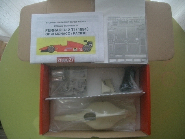 12852円 □1/20 スタジオ27 Ferrari 412T1 (モナコ/パシフィック 12852円 □1/20 スタジオ27 Ferrari 412T1 (モナコ/パシフィック