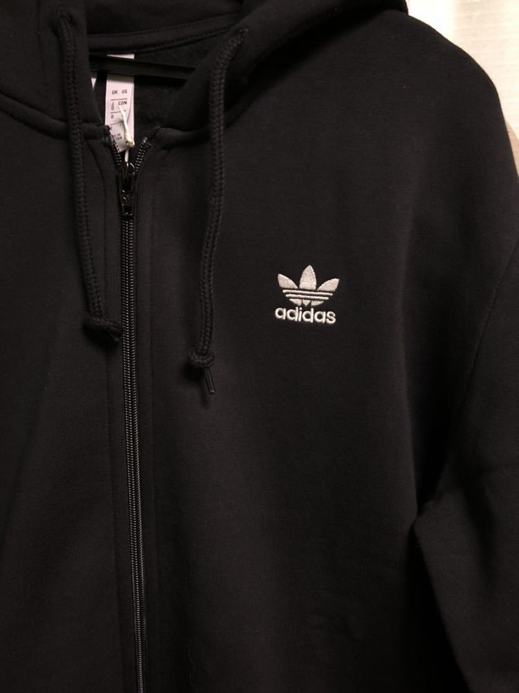 ラスト1点! 定価以下! XL 新品 アディダス 上下 スウェット セットアップ ジャージ パーカー adidas ブラック_画像5