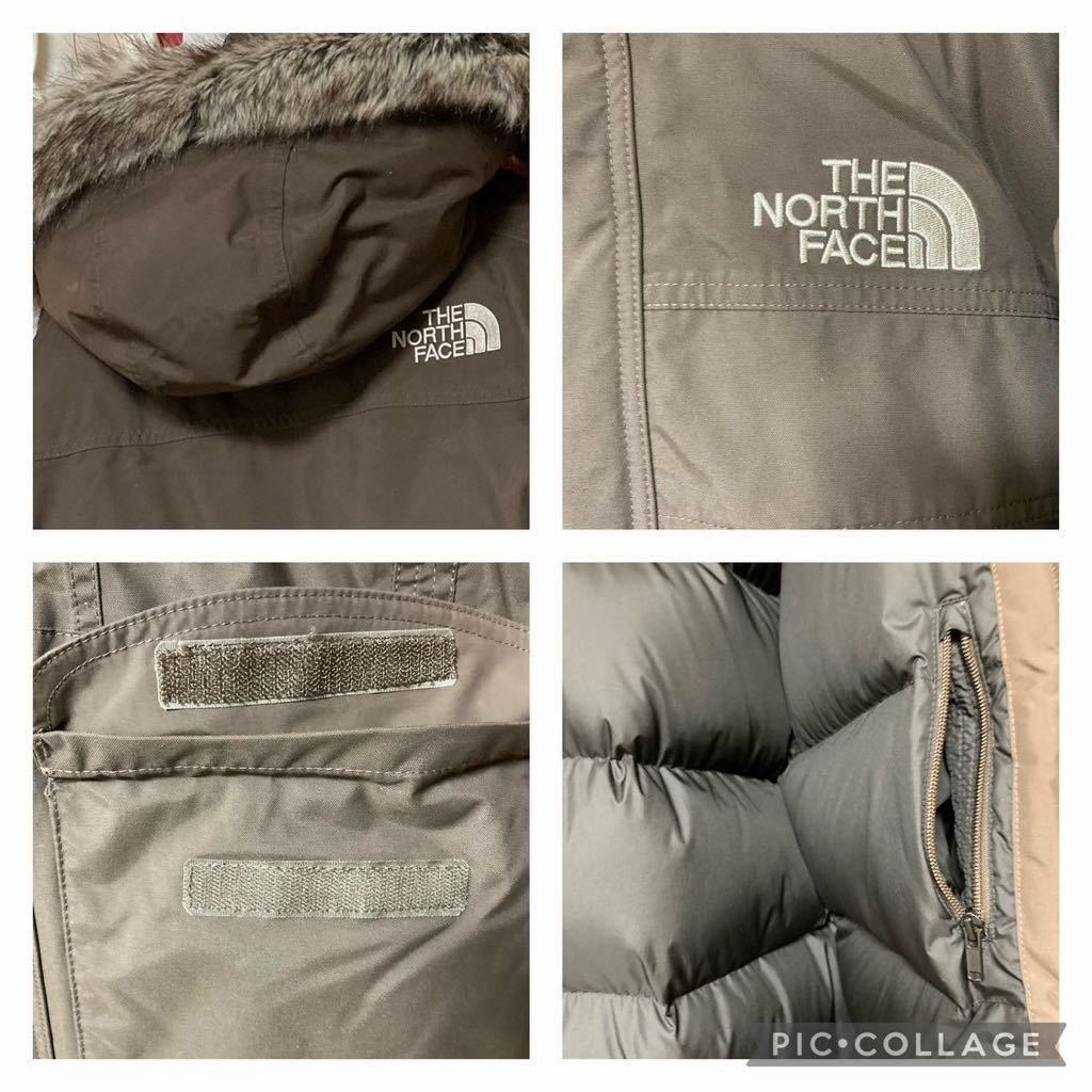 ノースフェイス ダウン THE NORTH FACE マクマードダウンジャケットUS S 日本M相当カラーブロッケンブラウンマクマード ダウン美品_画像8