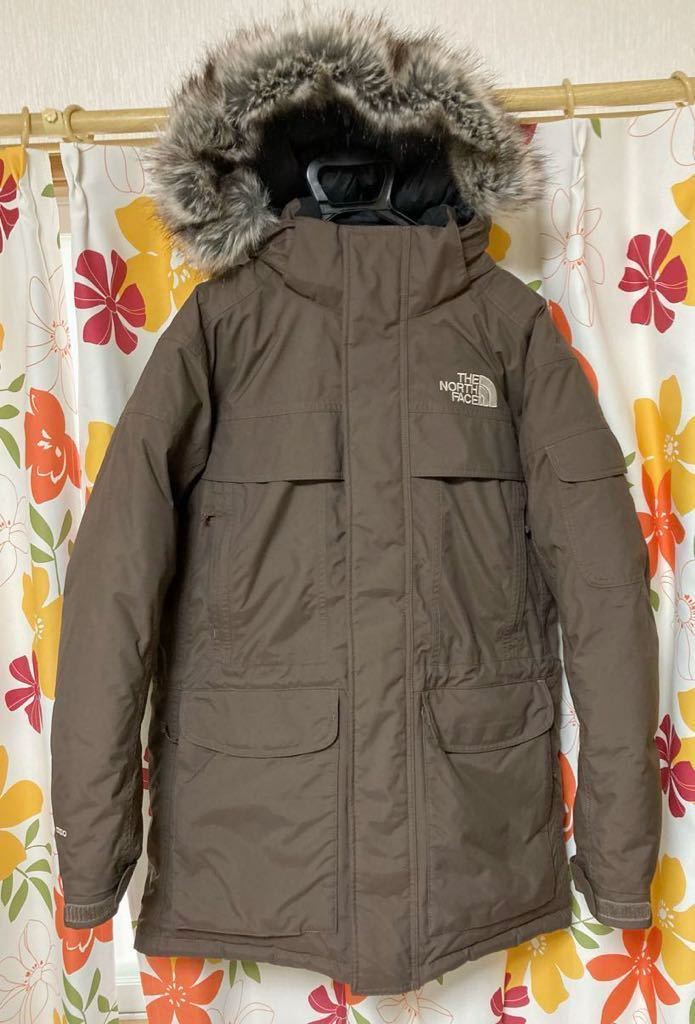 ノースフェイス ダウン THE NORTH FACE マクマードダウンジャケットUS S 日本M相当カラーブロッケンブラウンマクマード ダウン美品_画像1