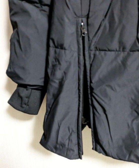 レディース  コート  アウター  フード付き  黒  ブラック  中綿  ダウン  新品  未使用  スコットクラブ  ヤマダヤ