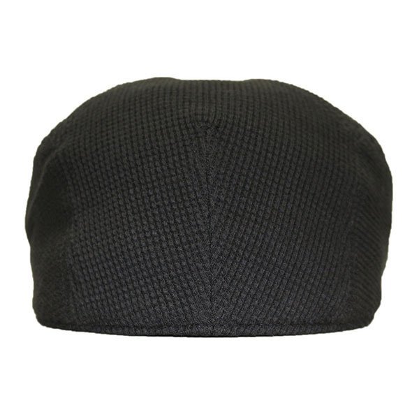 【大きいサイズ】 帽子 メンズ 送料無料 ゴルフ帽子 ビッグサイズ ハンチング ビッグワッフルつばロング ブラック_画像4