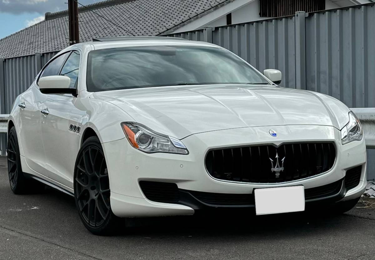 Maserati Quattroporte S / Paddle Shift / Lunice / Tea Leather / Красный суппорт / спортивная педаль / внешняя 20AW [Incorporation R6 декабря]